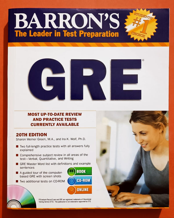 Barron's GRE 20th Edition