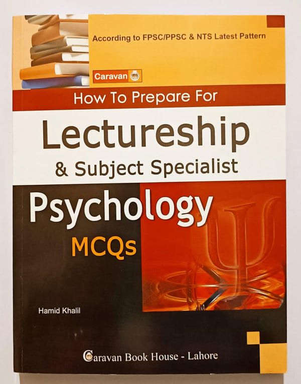 Psychology MCQs Lectureship & Subject Specialist
