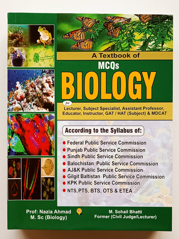 A Textbook of Biology MCQs