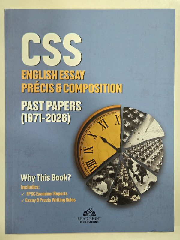 CSS English Essay Precis & Composition Past Papers (1971-2026)