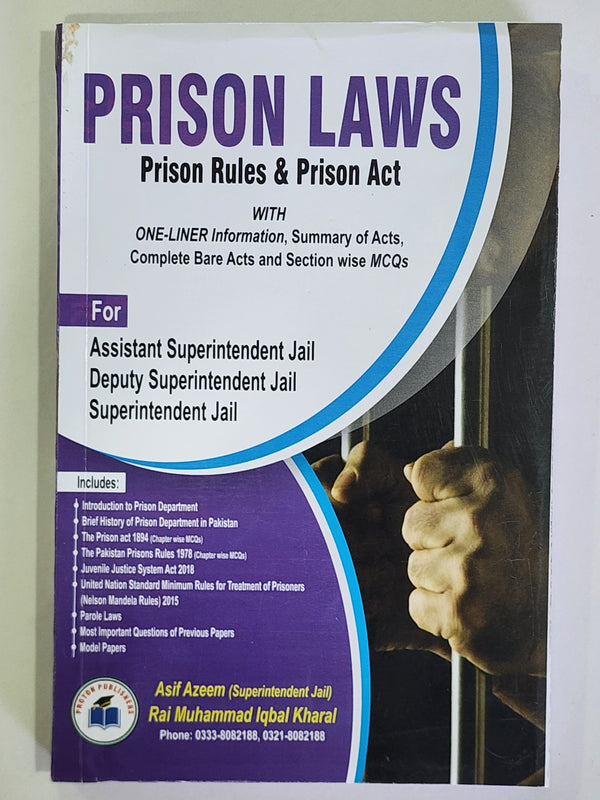 Prison Laws Prison Rules & Prison Act