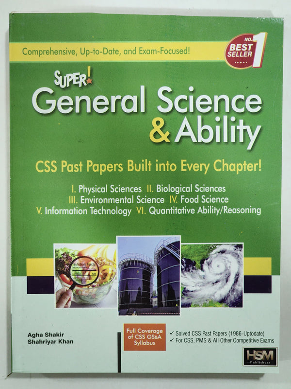 Super General Science & Ability Solved CSS Past Papers