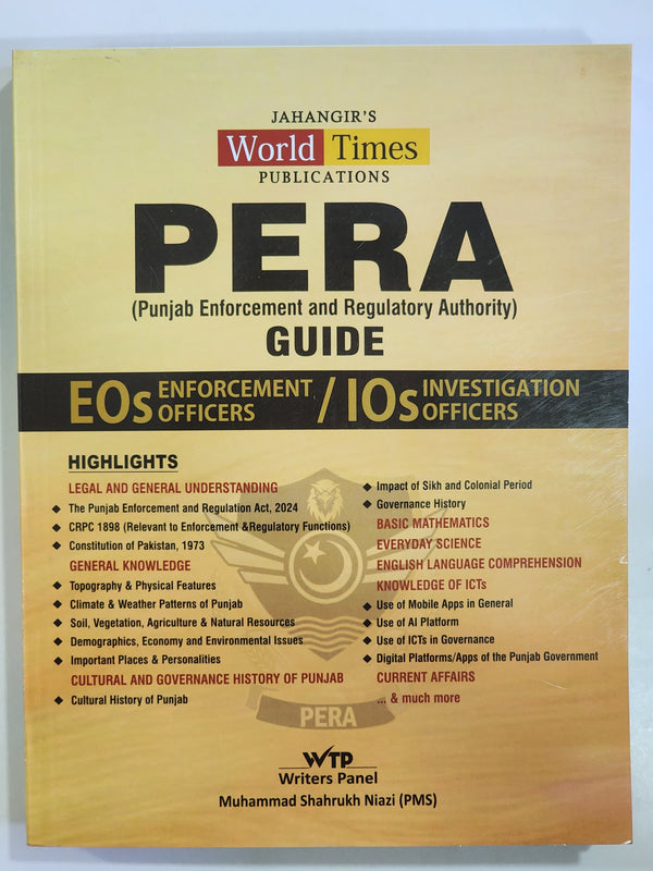 PERA Guide For Enforcement & Investigation Officers World Times