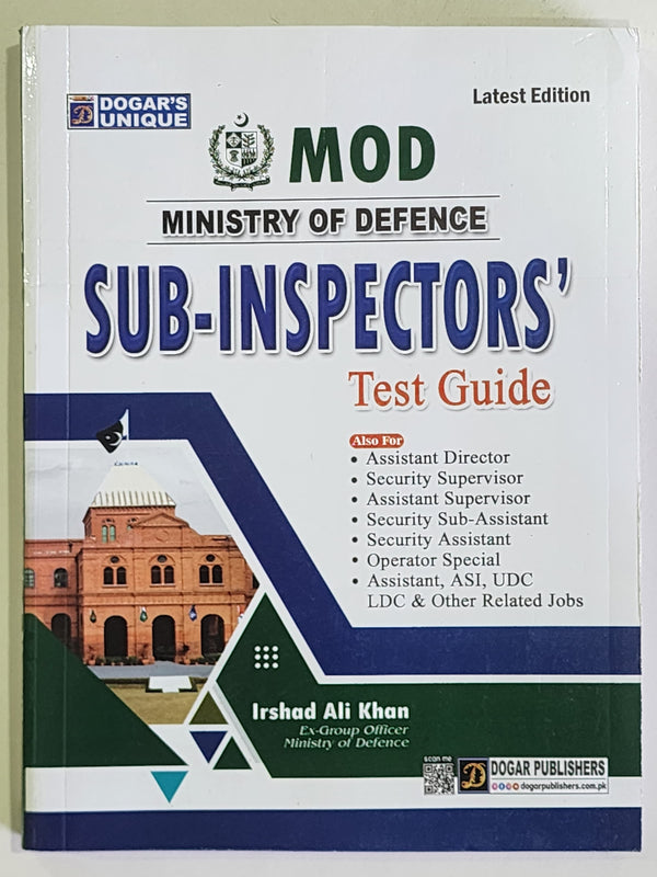 Ministry of Defence Sub-Inspectors Test Guide