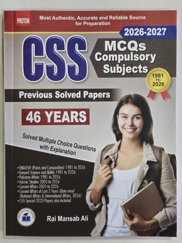 CSS Compulsory Subjects MCQs