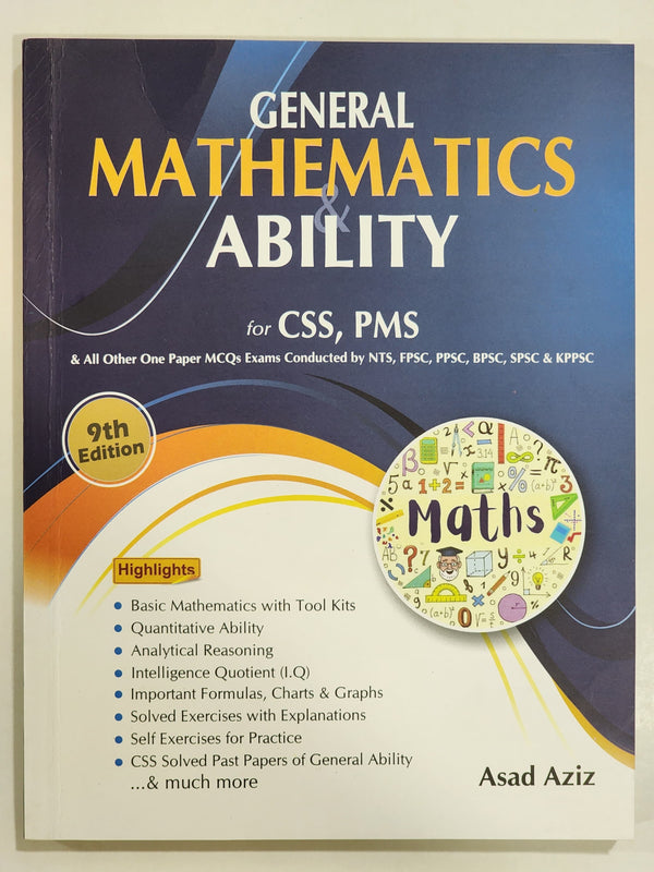 General Mathematics and Ability for CSS PMS