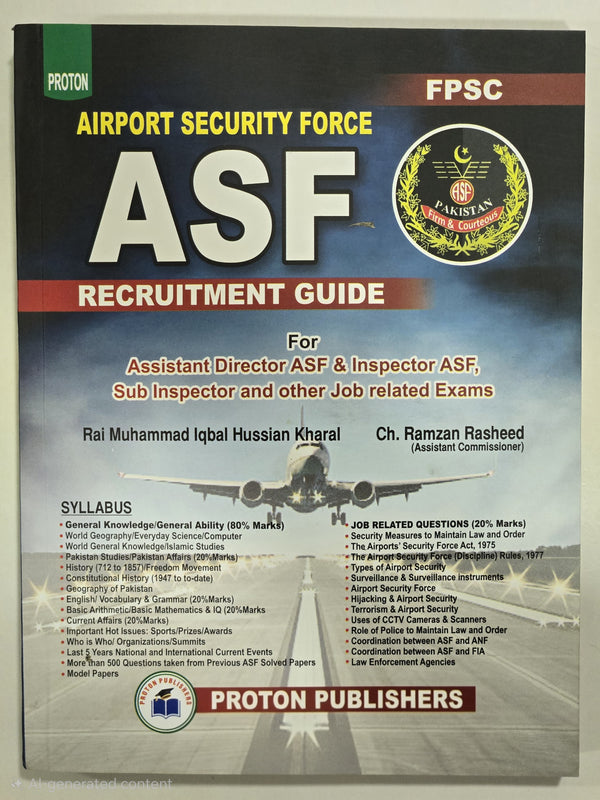 ASF Airport Security Force Recruitment Guide