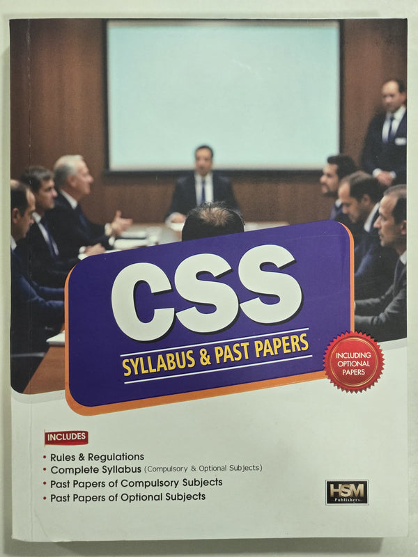 CSS Syllabus and Past Papers including Optional Papers